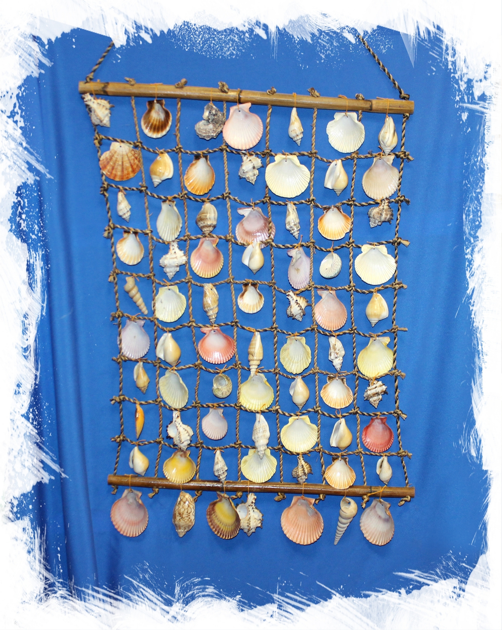 Сетка с ракушками 47*62 см