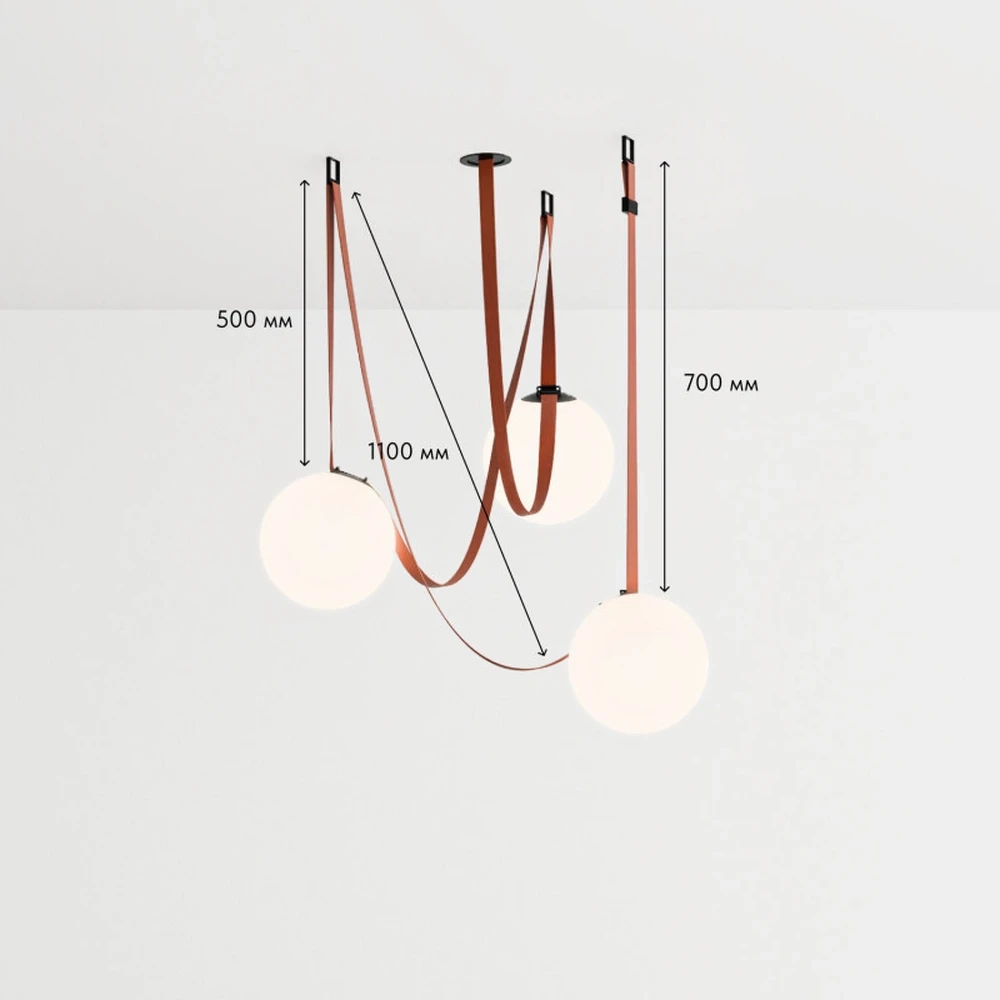 Готовая трековая система на ремнях Denkirs BELTY SET DK55SET22-01-BR