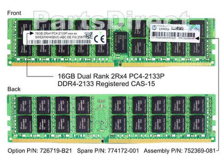 Модуль памяти HPE P28223-B21 Synergy 64-GB (1 x 64GB) DDR4-2666