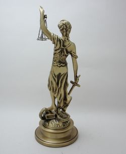 Bello De Bronze Статуэтка Фемида, антик