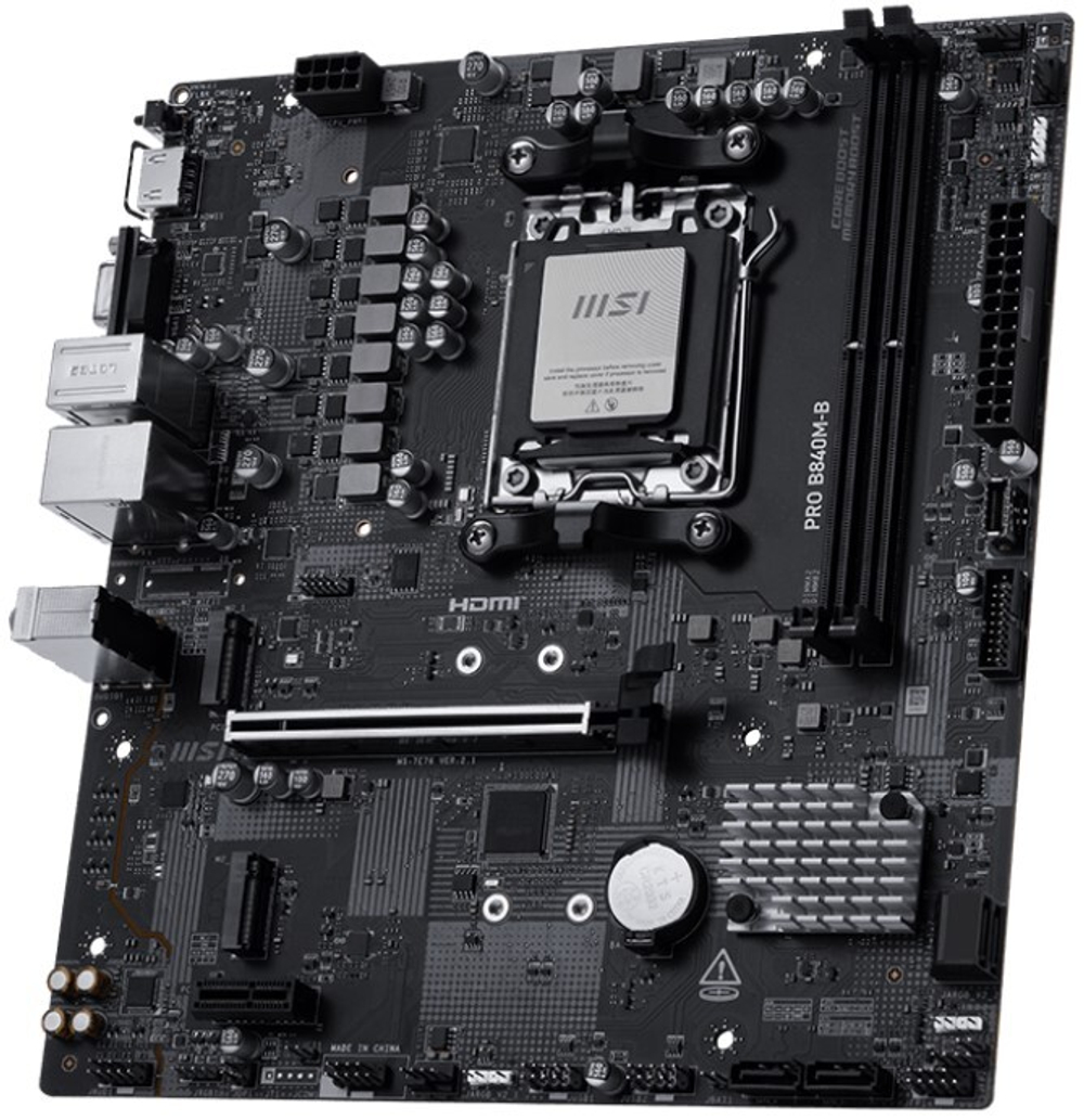 Материнская плата mATX MSI PRO B840M-B