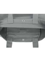 Сумка-шоппер из хлопка на кнопке с регулирующейся лямкой и авторской картинкой "Таллинский дворик"