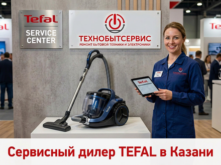 Ремонт пылесоса Tefal в Казани