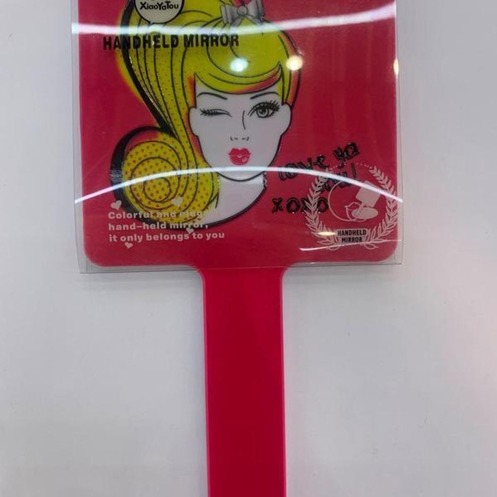 Зеркало косметическое "ГЛАМ", микс 4 дизайна, 23,4*12см