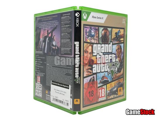 Xbox Series X GTA 5 (Б/У, Русские субтитры)