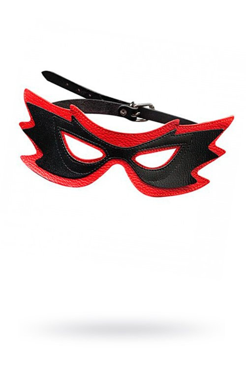 Маска «бабочка» черно-красная