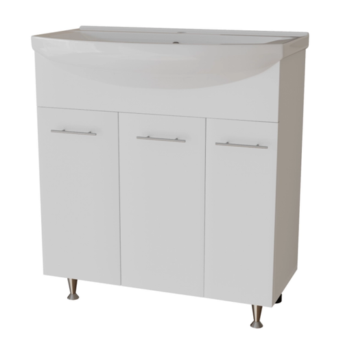 Тумба д/ванной "ВЕГА-75" под рак.Best-75 (Sanita Lux) (ПВХ) (разбор)