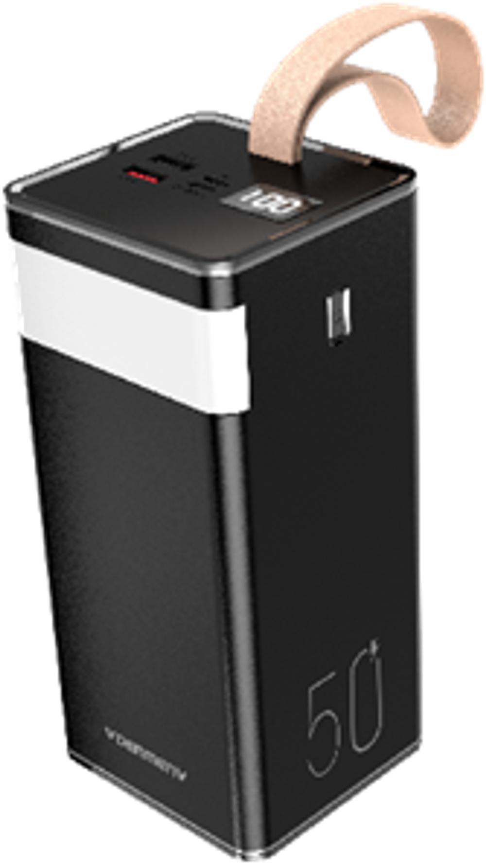 Портативный аккумулятор DENMEN DP25 50000 mAh (черный)