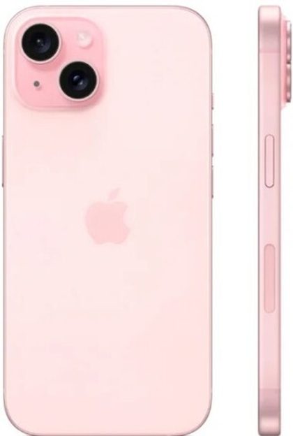 Смартфон Apple iPhone 15 128GB Pink 2Sim