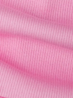 Шапка для девочки на осень с бусинами и снуд