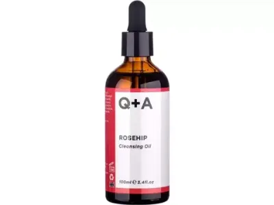 Очищающее масло для лица на основе шиповника Q+A ROSEHIP Cleansing oil 100ml