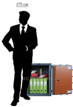 Burglar-proof safe MDTB FORT M 67 2K
