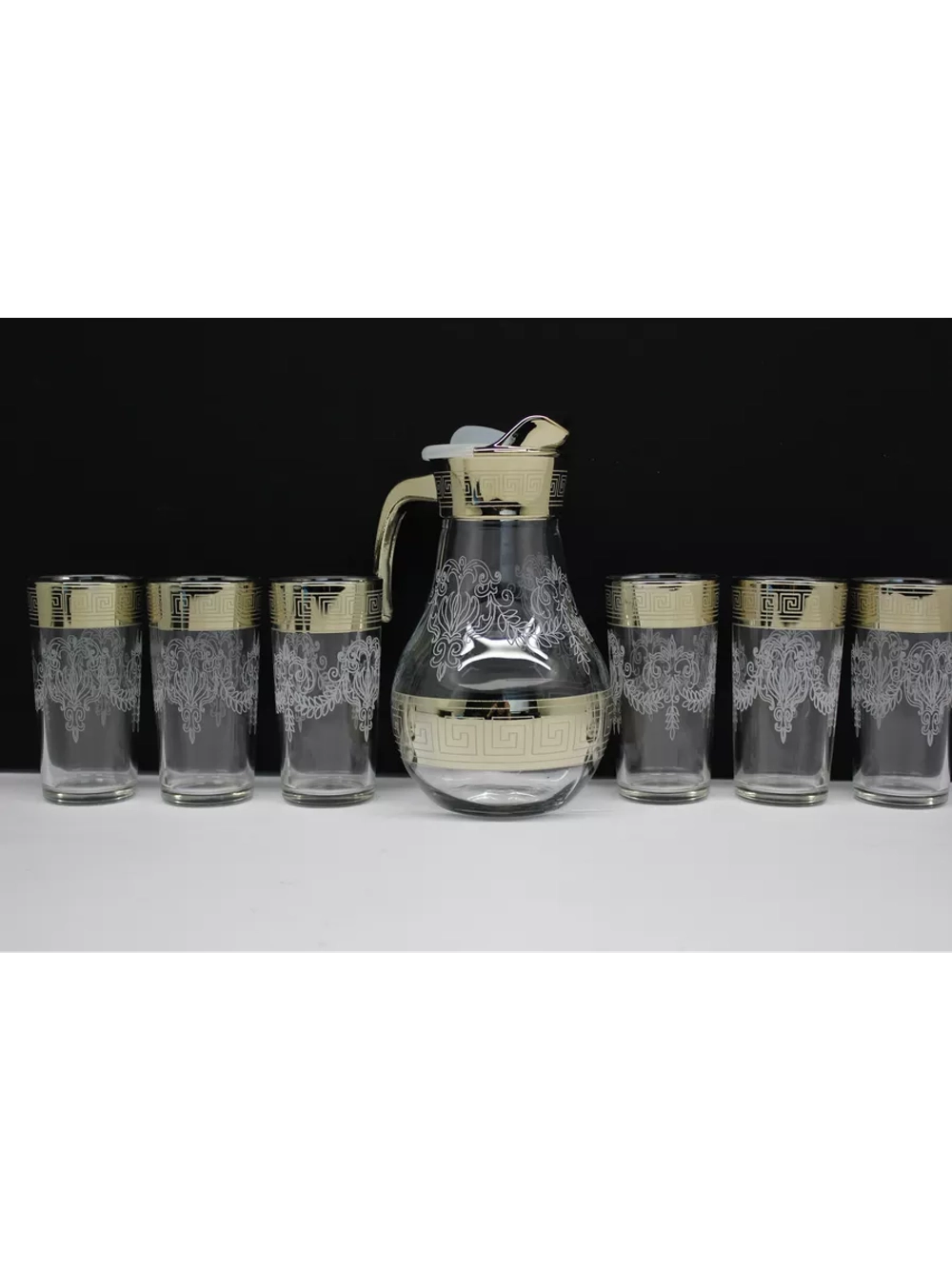 Набор для напитков золотой