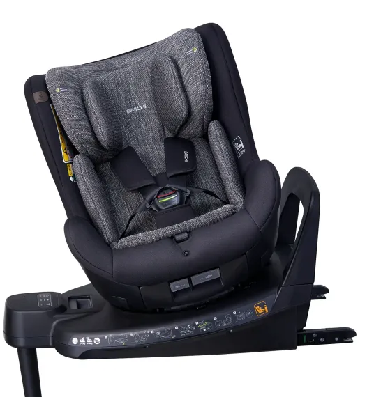 Автокресло DAIICHI™ One-FIX 360 season2 i-Size, Two-tone Black