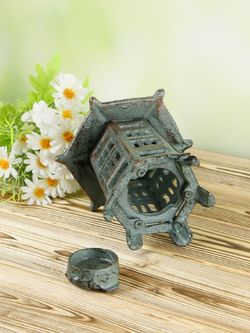 Iron Garden Декоративный фонарь Пагода под свечу для дачи