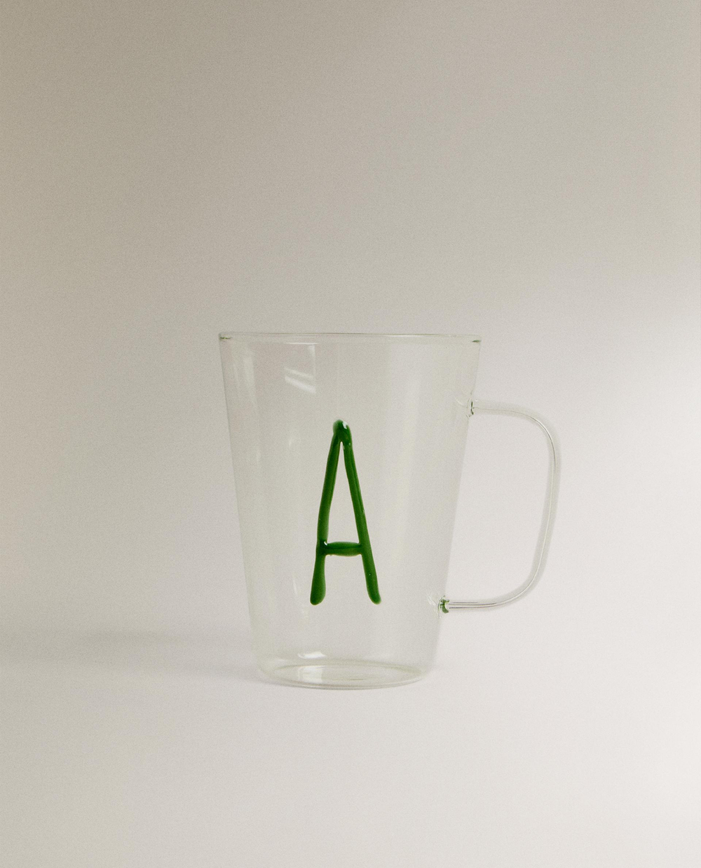 Zara Home чашка из боросиликатного стекла, цвет синий, 11.8 см