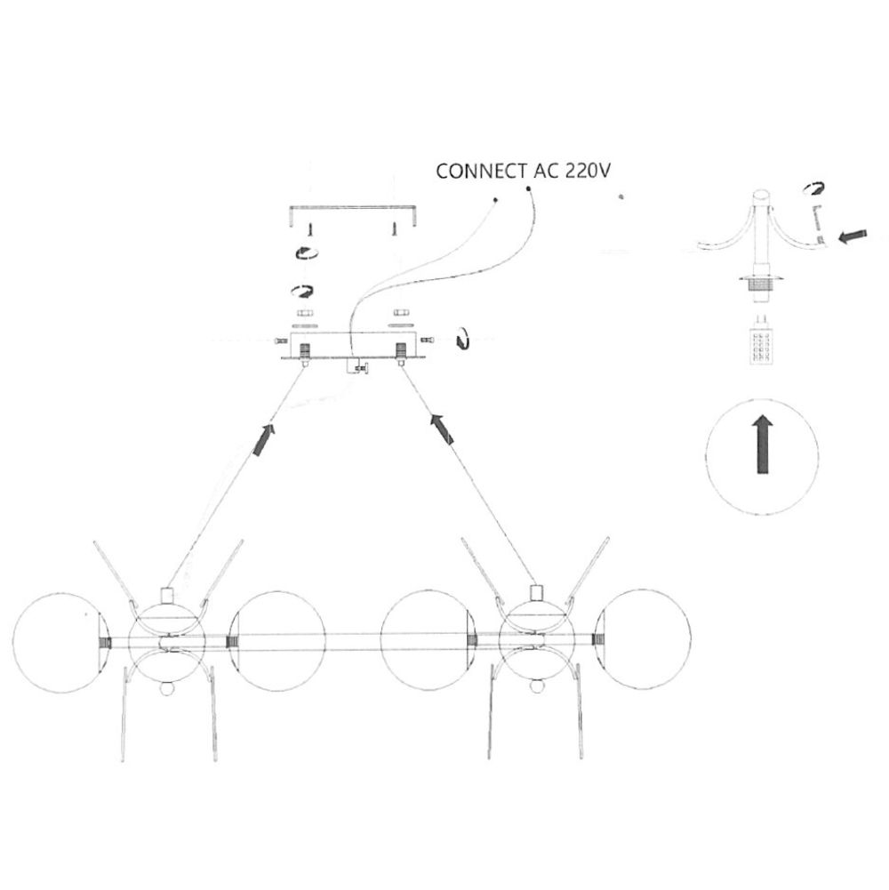 Подвесная Люстра Light Of Matisse R D130 By Imperiumloft
