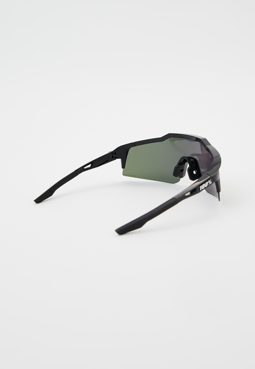 Спортивные очки 100% SPEEDCRAFT SL Polished Black - HiPER Lavender Mirror Polarized Lens