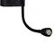 86210-9.2-001KT LED3W+E14 BK светильник настенный