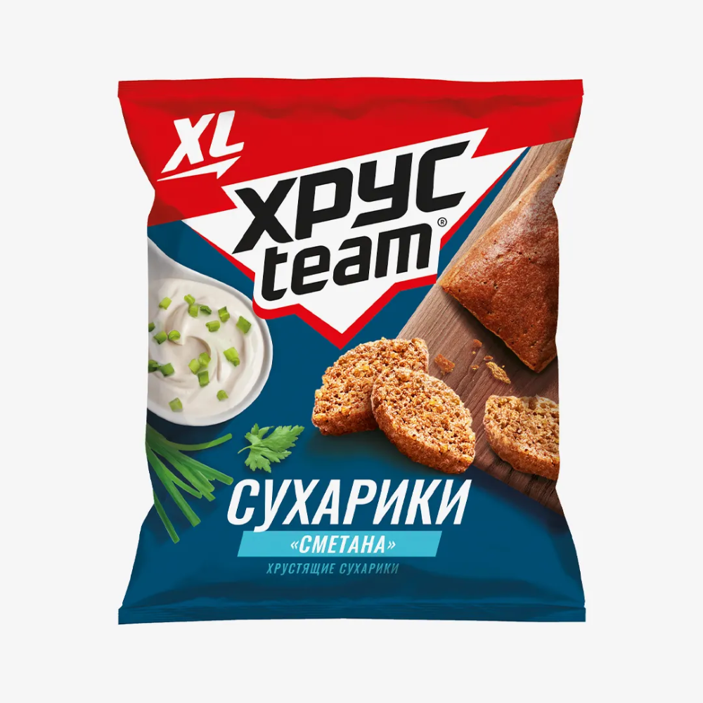Сухарики Xpycteam Сметана 27 гр