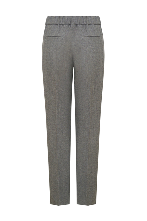 Брюки из шерсти и вискозы