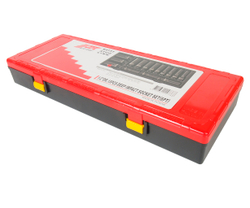 Набор головок торцевых 1/2" 6-ти гранных 10-32мм ударных глубоких 15 предметов в кейсе JTC