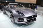 Карбоновая губа переднего бампера для Jaguar F-Type 2017-2019 Ягуар