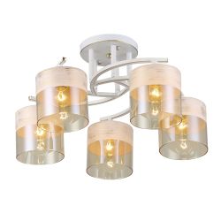 Люстра Rivoli   9081-305 5 * Е27 40 Вт модерн