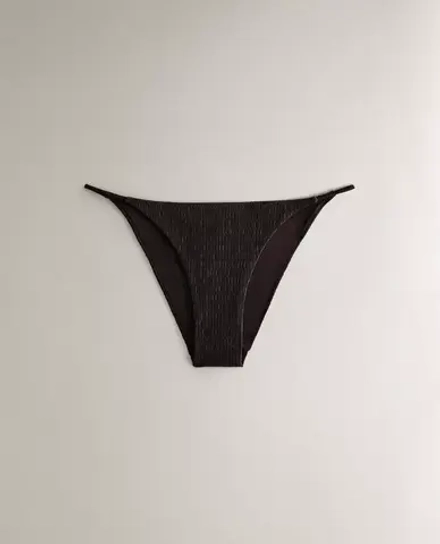 ZARA HOME КЛАССИЧЕСКИЕ БИКИНИ ПЛАВКИ СО СРЕДНЕЙ ПОСАДКОЙ, КОРИЧНЕВЫЙ
