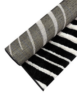 Ковер Reggi L256А Black/White Прямоугольник