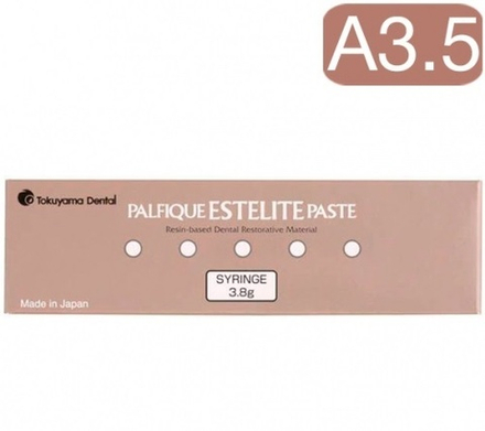 Эстелайт Палфик (Palfique Estelite Paste), A3,5, шприц, 3,8 г, Токуяма Дентал (11313)