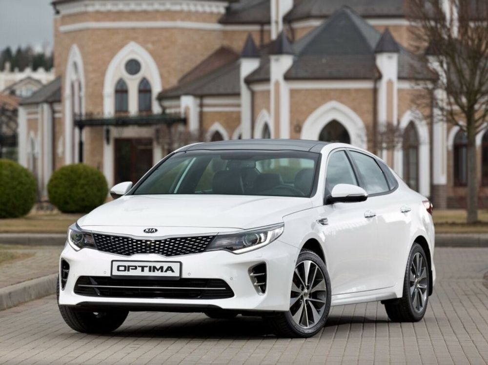 Стекло лобовое Kia Optima IV K5 (KMK Glass)