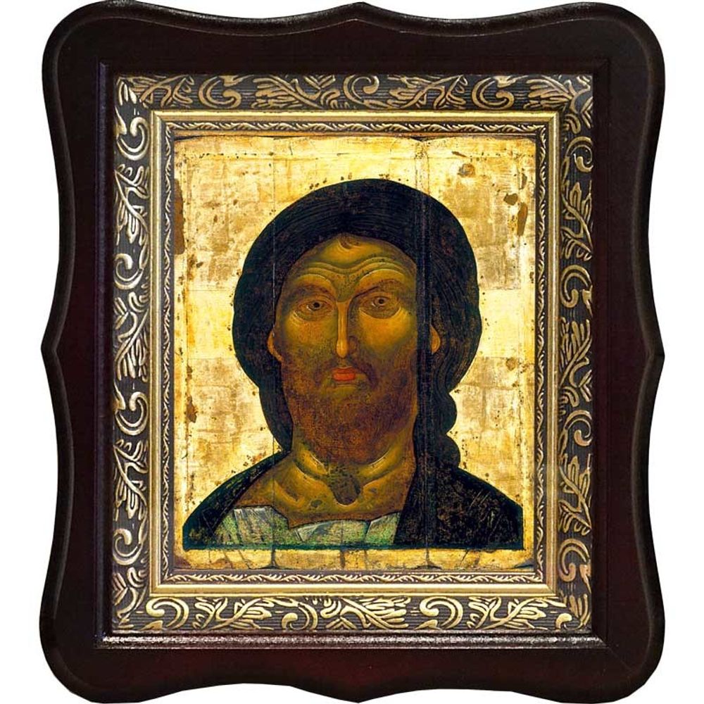 Спас Ярое Око. Икона Иисуса Христа на холсте.