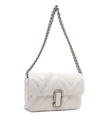 Кожаная сумка через плечо THE QUILTED J MARC Marc Jacobs - белый(2S3HSH007H03)