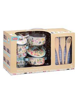 Набор посуды детский для игры Поварёнок (KL228-4)