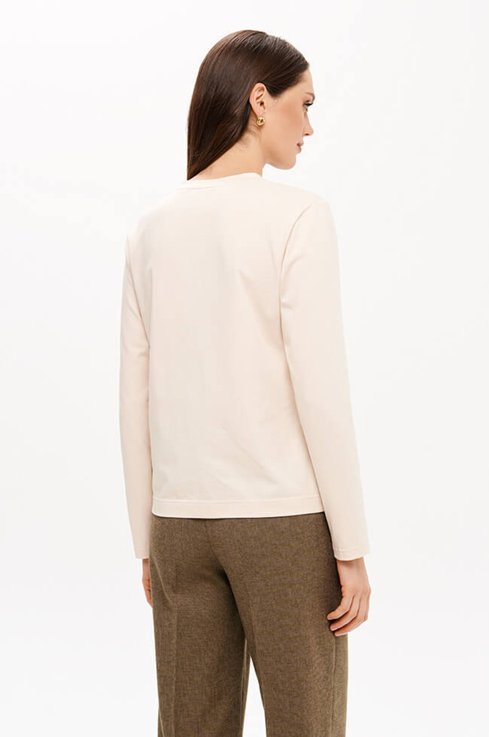 23394 Лонгслив женский (бежевый)