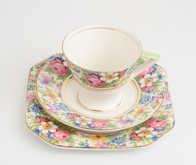 Чайное трио в стиле ар-деко