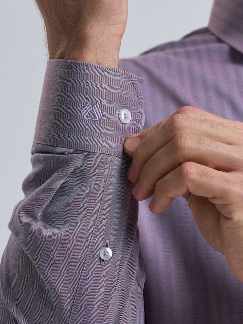 Сорочка мужская VESTER длинный рукав, хлопок/пэ, 59814 35