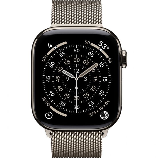 Умные часы Apple Watch Series 11 42 мм Titanium Milanese Loop