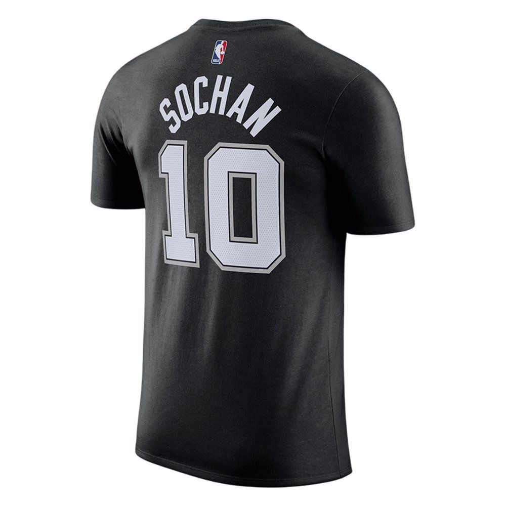 Баскетбольная джерси Nike Essenitals San Antonio Spurs Jeremy Sochan Black T-Shirt