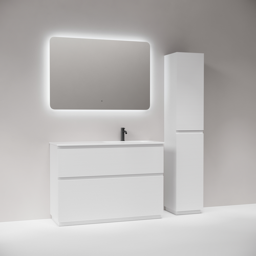 Тумба напольная Sancos Folk Floor правая 1190х445х850, c двумя ящиками оснащенными доводчиками, Bianco, арт.FL120FRW