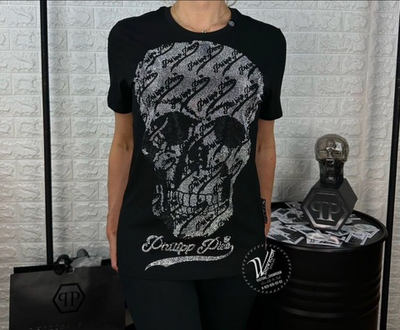 Футболка Philipp Plein Crystal Skull