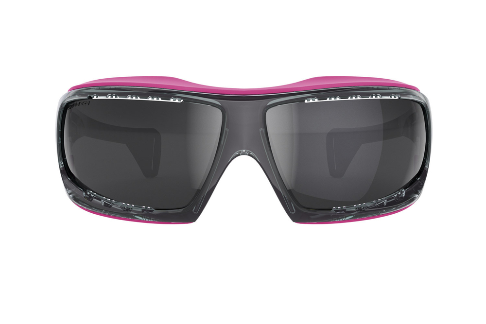 Спортивные очки LiP Typhoon / Gloss Trans. Grey / Pink / Zeiss/ PA Polarized / Tri-Pel Methane Smoke Lens