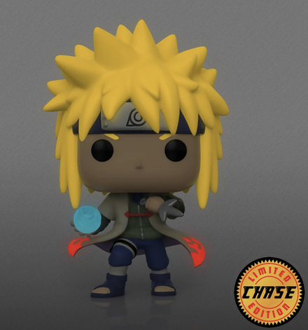 Фигурка Funko POP! Animation Naruto Shippuden Minato Namikaze w/ Chase (светится в темноте) (Exc)