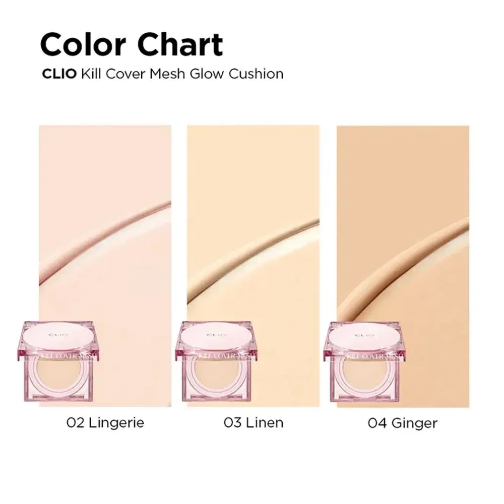 CLIO KILL COVER MESH GLOW CUSHION (Spf 50+)- Тональный кушон с сатиновым финишем