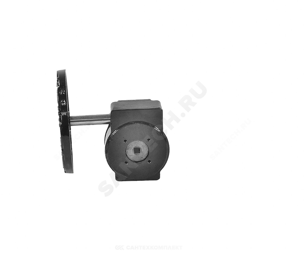 Редуктор четвертьоборотный 2010.R01 F10 22х22 квадрат для затвора Ду 300 Benarmo