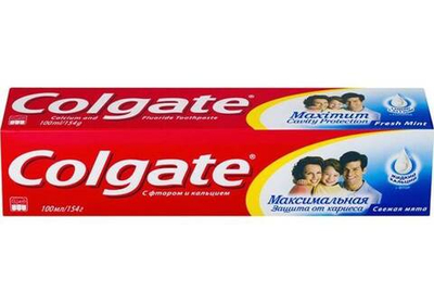 Зубная паста КОЛГЕЙТ Защита от кариеса Свежая мята 100мл (12/72)