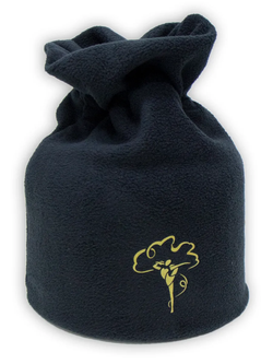 Шапка флисовая с отверстием для кички Николь