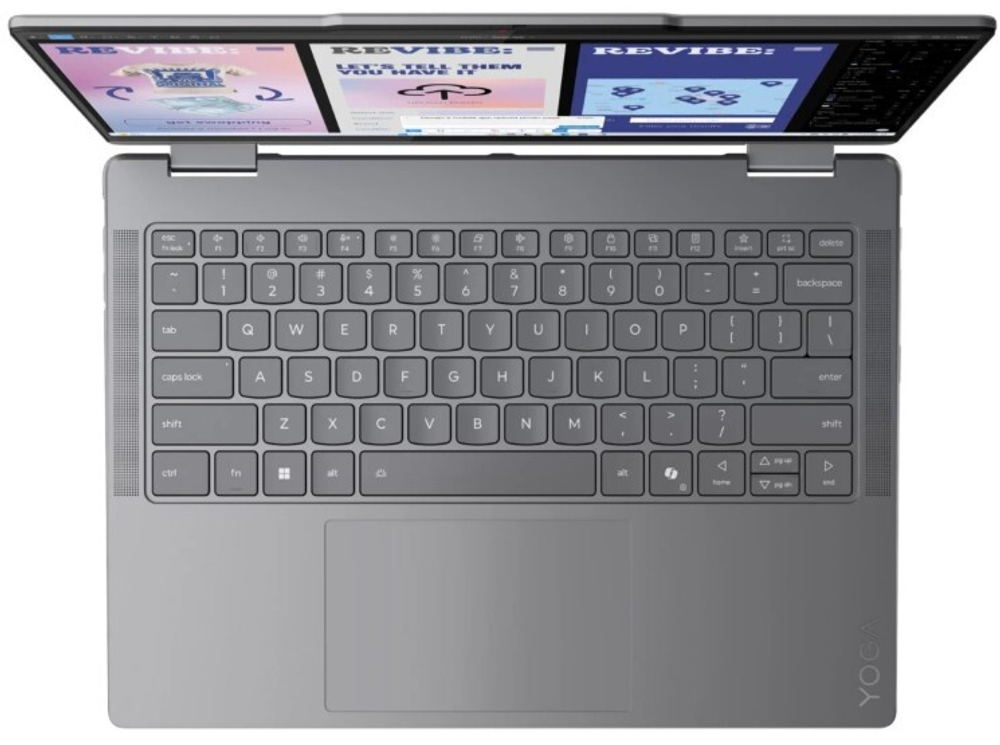Ноутбук  Lenovo Yoga 7 2-in-1 14ILL10 14 ", Core Ultra 7, 16 Гб RAM, 1 Тб SSD, Arc graphics, Серый
