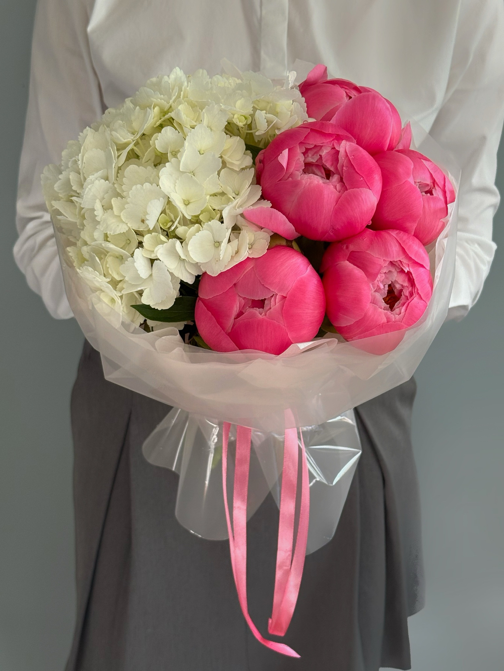 Букет «Клубничный тарт»